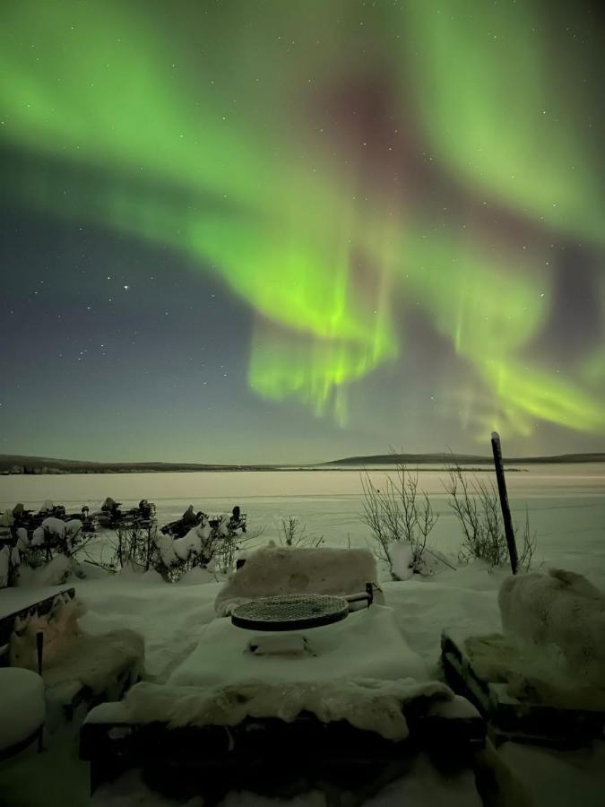Camp Caroli Hobbit Hut Vila Jukkasjärvi Exterior foto