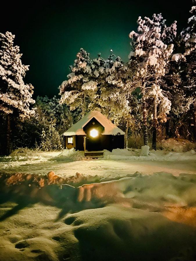 Camp Caroli Hobbit Hut Vila Jukkasjärvi Exterior foto
